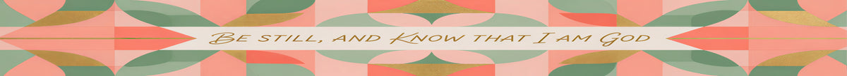 Be Still and Know That I Am God - Multicolor