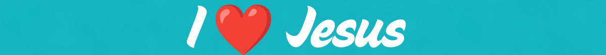 I Heart Jesus (Teal)