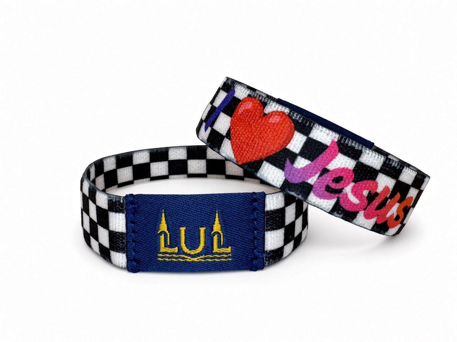 I Heart Jesus (Checkered)