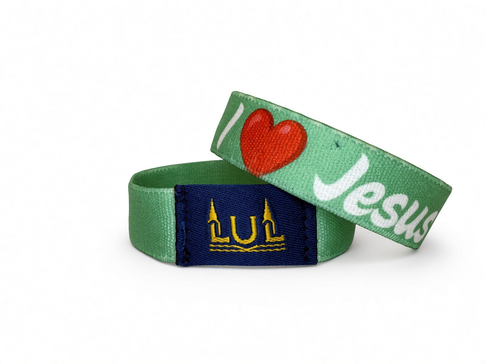 I Heart Jesus (Mint) (Small/Medium)