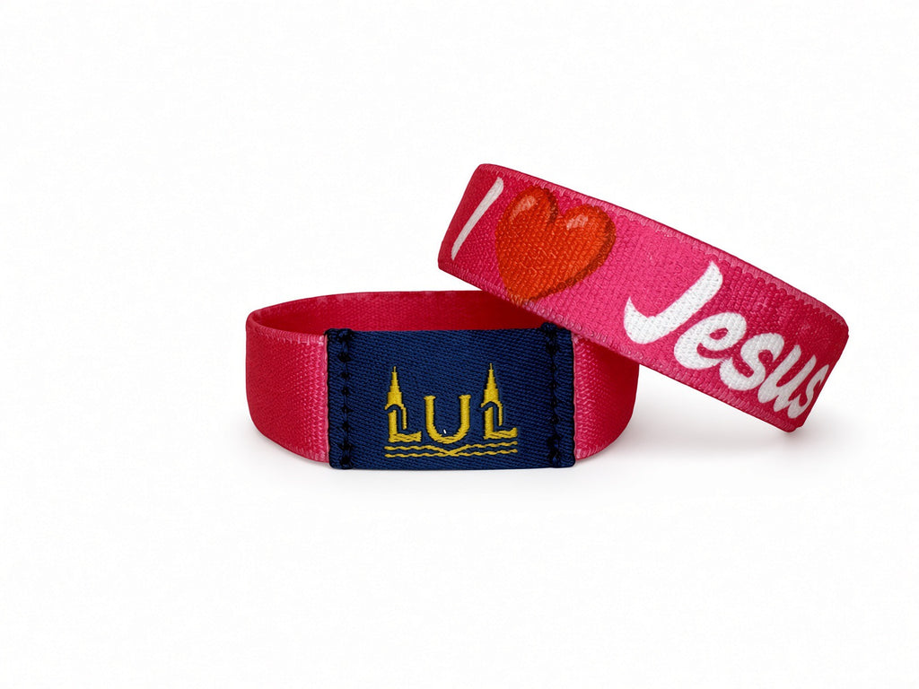 I Heart Jesus (Pink) (Small/Medium)