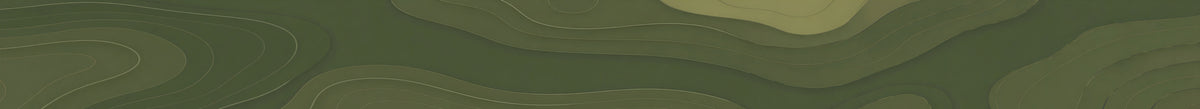 I Will Go, I Will Do (Green Topography) (Medium/Large)