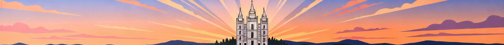 LDS Temple (Sunrise)